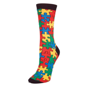 Puzzled – Socksmith – Bomullsstrumpor – Storlek 36–40