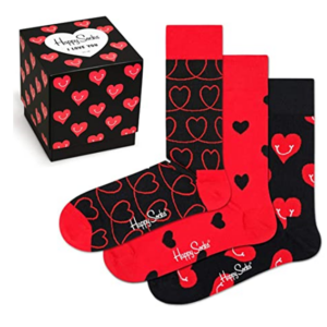 ZPL01 - Strumpor – Presentset – Happy Socks – I Love You (3-pack) – 36–40