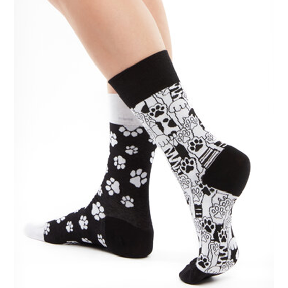 KA10 - Strumpor – Cat Paws – 35-38/39–42/43–46 - Bild 2