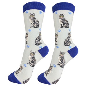 Strumpor – E&S Pets – Silver Tabby Cat – 36–40