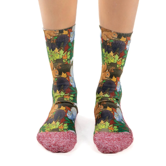 Strumpor – Good Luck Socks – Bushy Squirrels - Aktiv Fit - 36-40