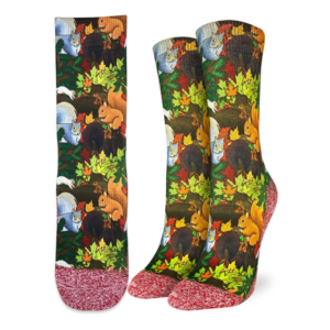 Strumpor – Good Luck Socks – Bushy Squirrels - Aktiv Fit - 36-40