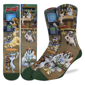 Strumpor – Good Luck Socks – Dog Night at the Pub Herr - Aktiv Fit - 41-46