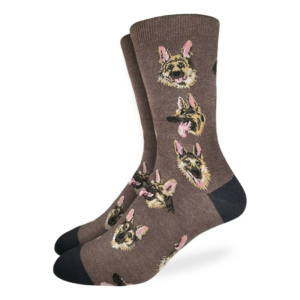 Strumpor – Good Luck Socks – German Shepherd - 36-40/39-46
