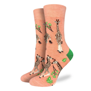 Strumpor – Good Luck Socks – Giraffe - 36-40