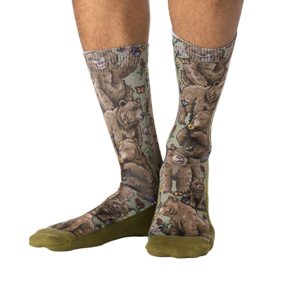 Strumpor – Good Luck Socks – Grizzly Bears - Aktiv Fit - 41-46