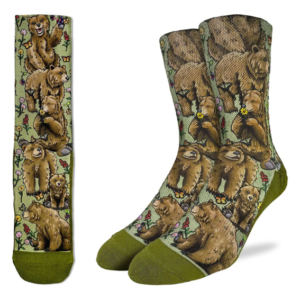 Strumpor – Good Luck Socks – Grizzly Bears - Aktiv Fit - 41-46