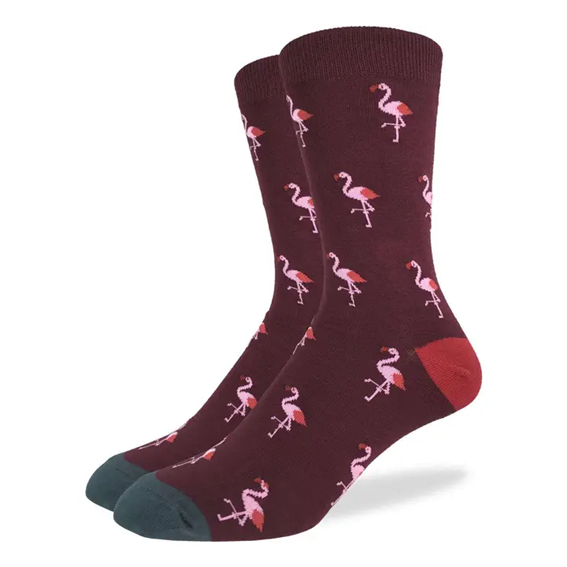 Strumpor – Good Luck Socks – Pink Flamingo - 47-52