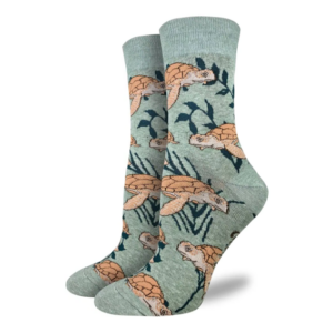 Strumpor – Good Luck Socks – Sea Turtle - 36-40