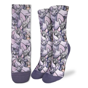Strumpor – Good Luck Socks – Sphynx Cat - Aktiv Fit - 36-40