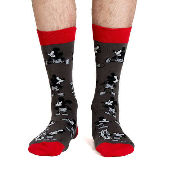 Strumpor – Good Luck Socks – Steamboat Willie - 39-46