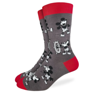 Strumpor – Good Luck Socks – Steamboat Willie - 39-46