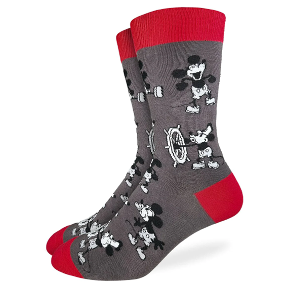 Strumpor – Good Luck Socks – Steamboat Willie - 39-46