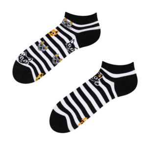 Strumpor – Low – Cats & Stripes – 35-38/39–42