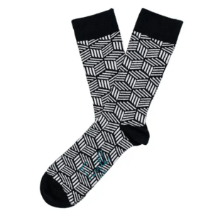 Strumpor – Tint Socks – Black & White Berlin 36–40, 41–46