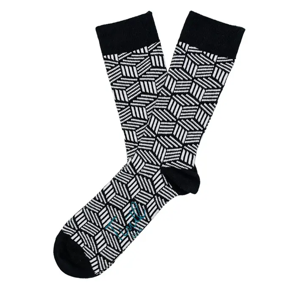 Strumpor – Tint Socks – Black & White Berlin 36–40, 41–46