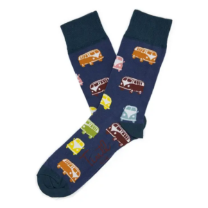 Strumpor – Tint Socks – Retro VW Camper 34–40, 41–46