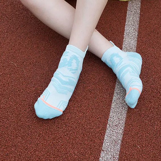 SRU02 - Tekniska Ankelsockor – Sportstrumpor – Antifungal – Blå – Storlek 35–39 - Bild 2