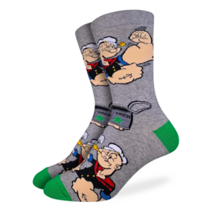 Strumpor – Good Luck Socks – Popeye Flexing - 39-46