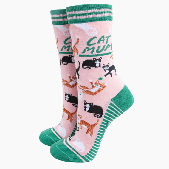 Strumpor – Cat Mum Kammad Bomull – 35–40