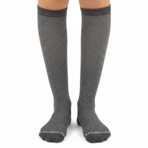 Strumpor – Herringbone Antracitgrå Kompressionsstrumpor – 9–11 mmHg – 36–40, 40–45, 45–50