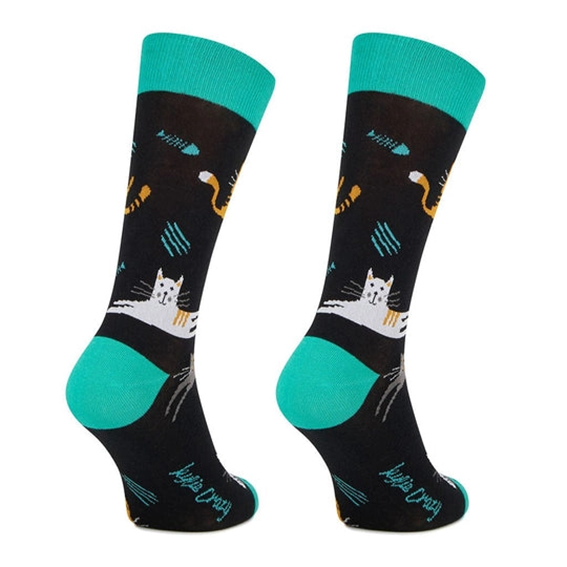 KA13 - Strumpor – Kylie Crazy – Cat Esm – 36–40 - Bild 2