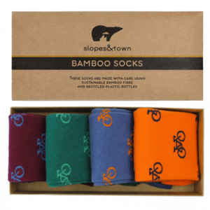 Strumpor – Slopes & Town – Bicycles Multicolour Presentset – 40–44