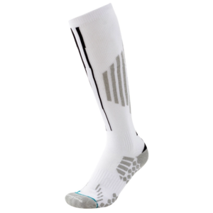 Strumpor – Vita Professionella Fotbollsstrumpor – 39–44