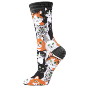 Bambustrumpor – Mjuka & Svalkande – Multi Cat – Crew Socks – 35–40