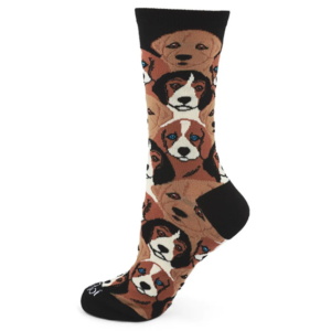 Bambustrumpor – Mjuka & Svalkande – Puppy – Crew Socks – 35–40