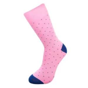 Bambustrumpor – Mjuka & Svalkande – Rosa med Blå Prickar – Slopes & Town – 36-41, 40–44