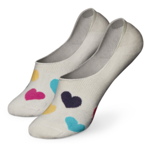 No Show Strumpor Färgglada Hjärtan – Dedoles – Colorful Hearts – 35–38, 39–42